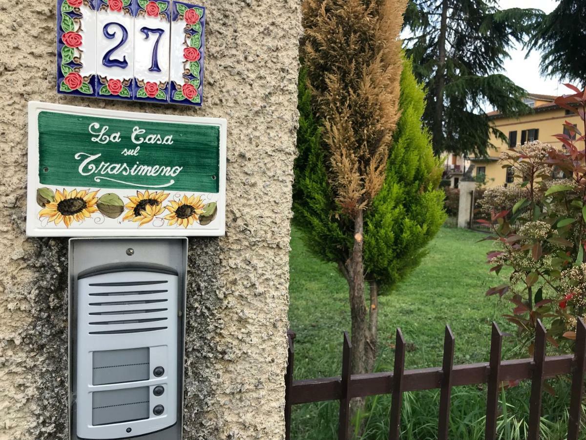 카스틸리오네델라고 La Casa Sul Trasimeno 빌라 외부 사진